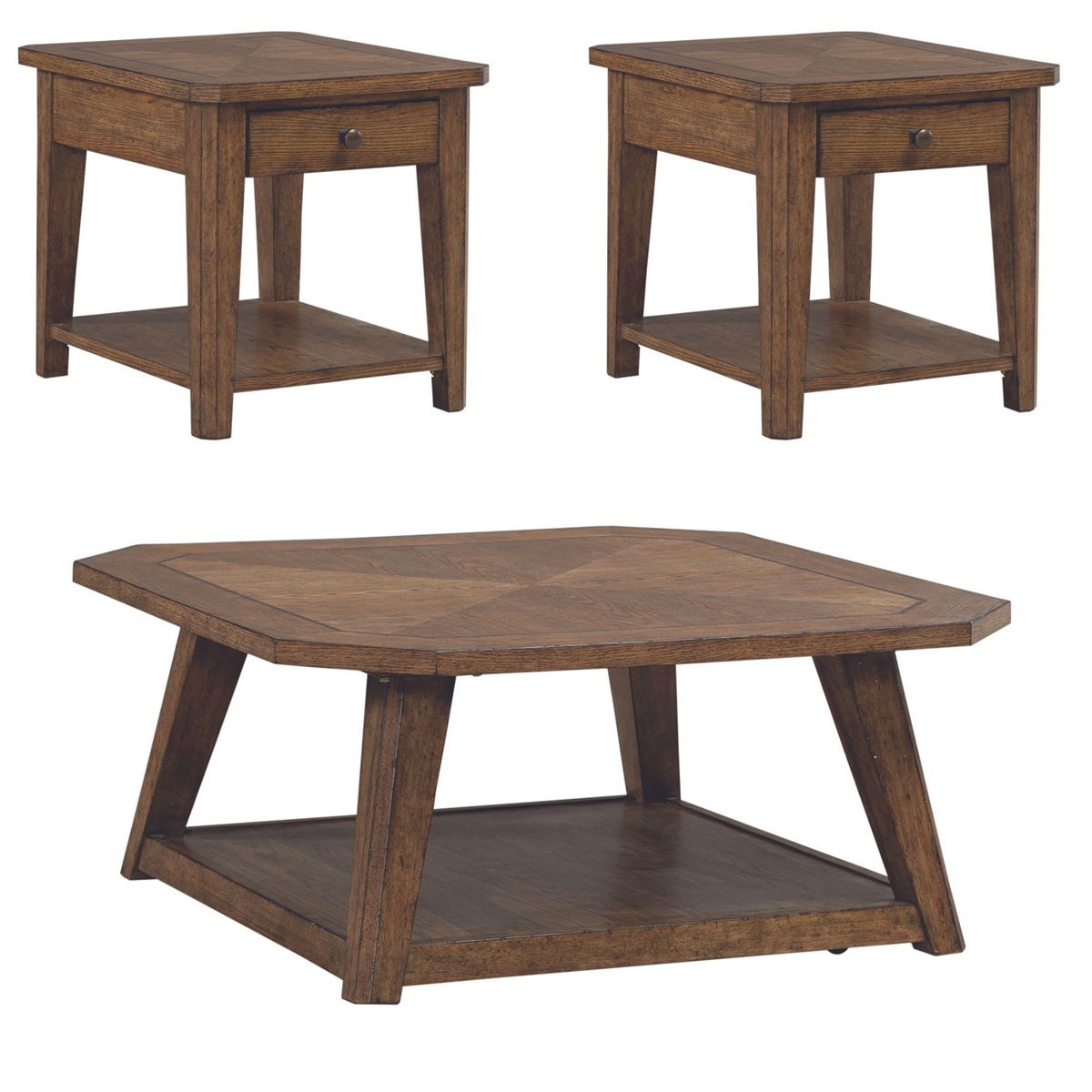 Carolina Park - 3 Piece Set - Brown - Image 2