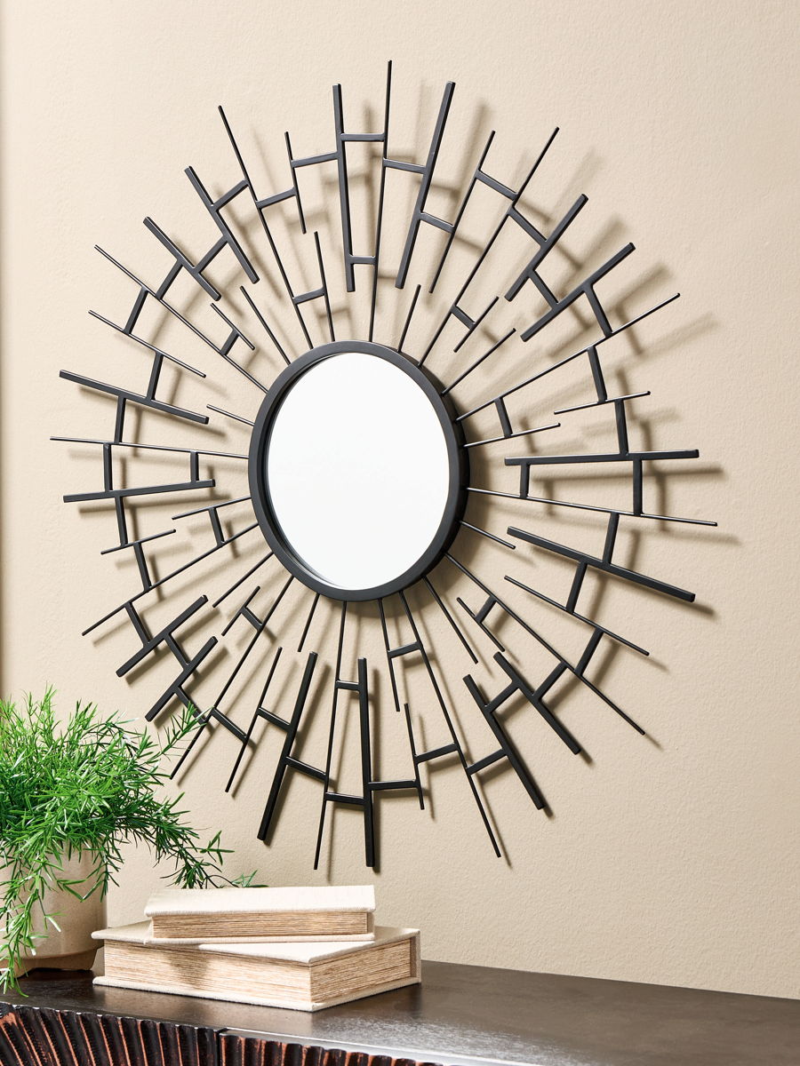 Garrenworth - Accent Mirror - Black - Image 3