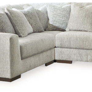 Regent Park - 3-Piece Sectional - Pewter