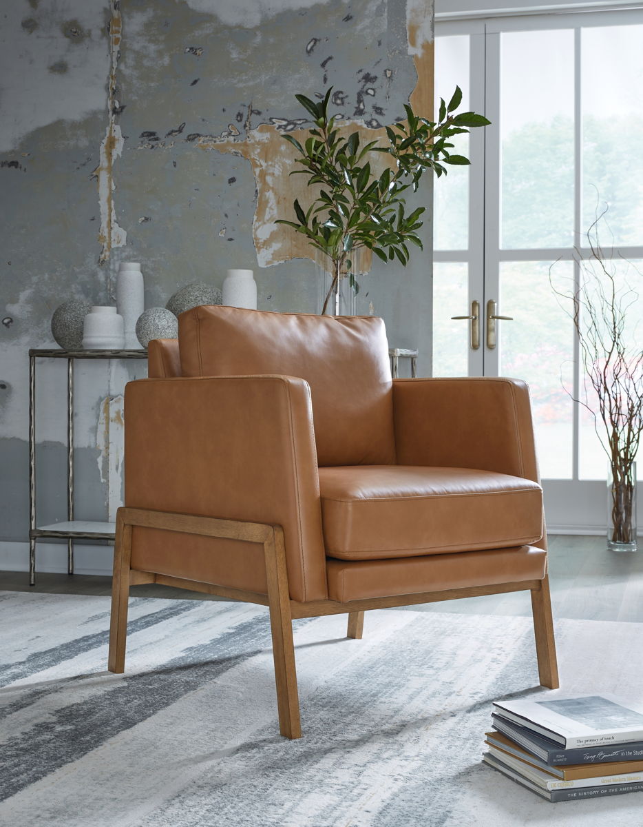 Numund - Accent Chair - Caramel - Image 4