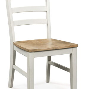 Purlaney - Dining Room Side Chair (Set of 2) - Antique White / Natural