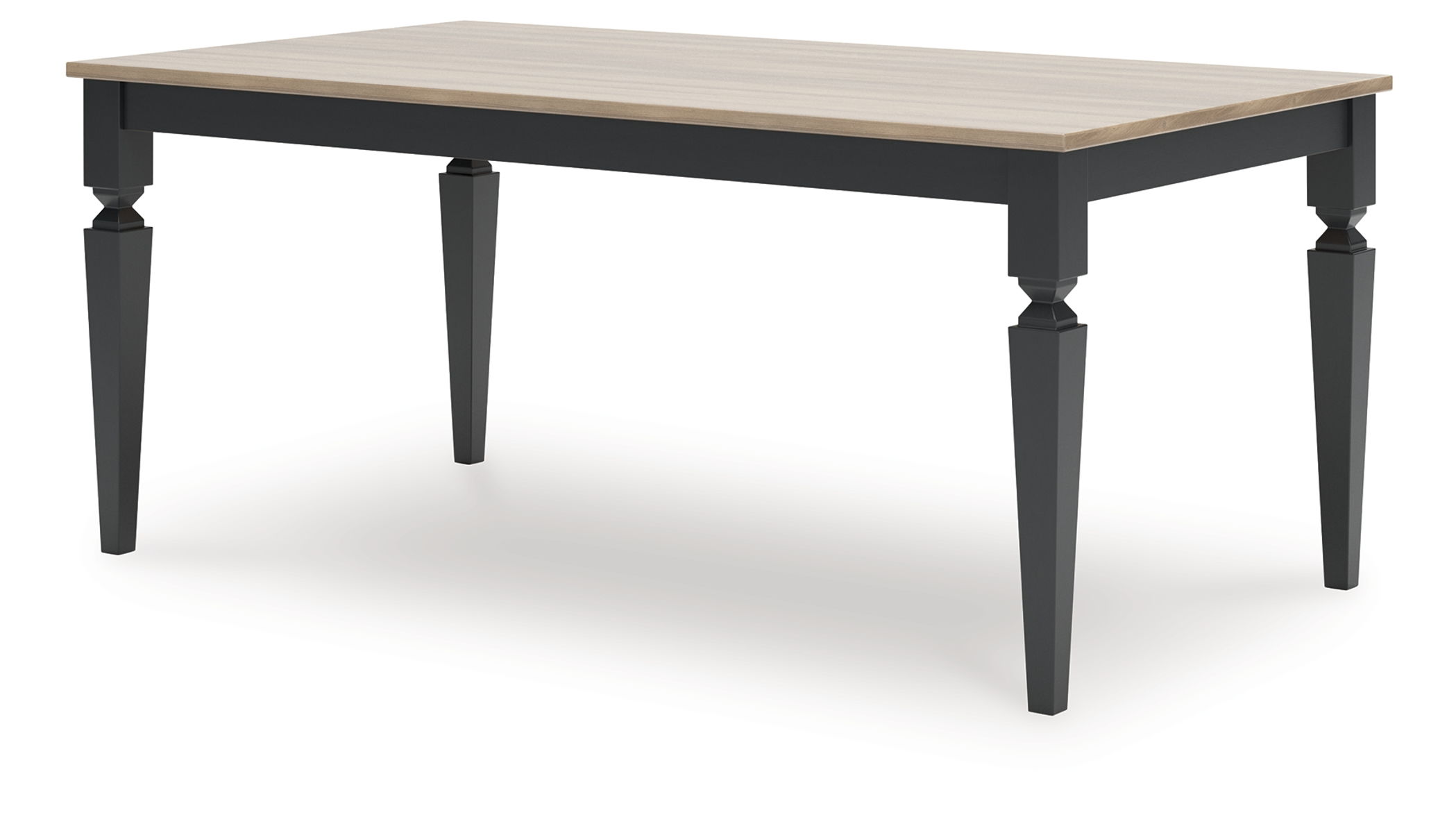 Brenkerton - Rectangular Dining Room Table - Grayish Brown / Black - Image 5