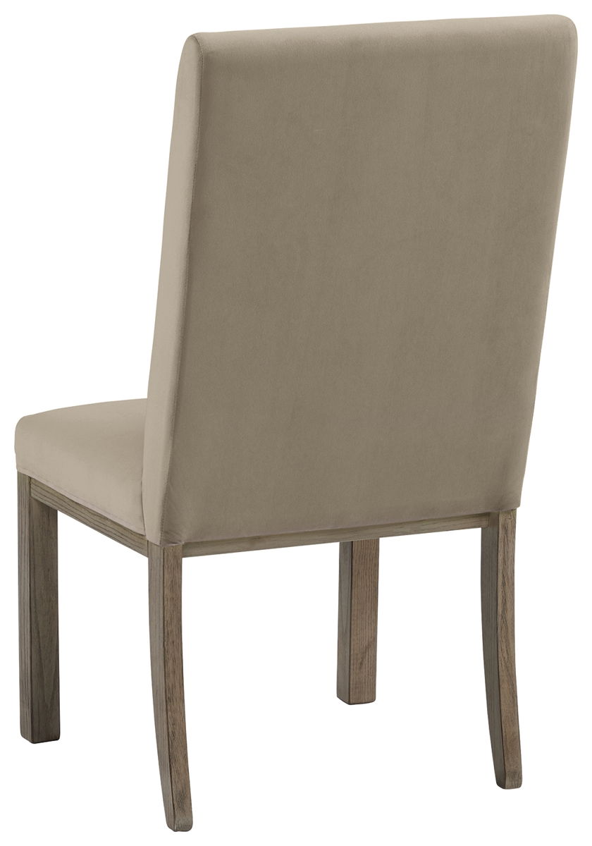 Chrestner - Dining UPH Side Chair (Set of 2) - Gray / Brown - Image 5