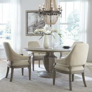 Westfield - 5 Piece Pedestal Table Set - Light Brown