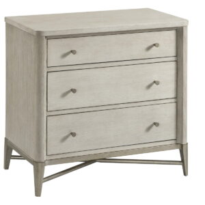 Maisie - 3 Drawer Nightstand - Champagne
