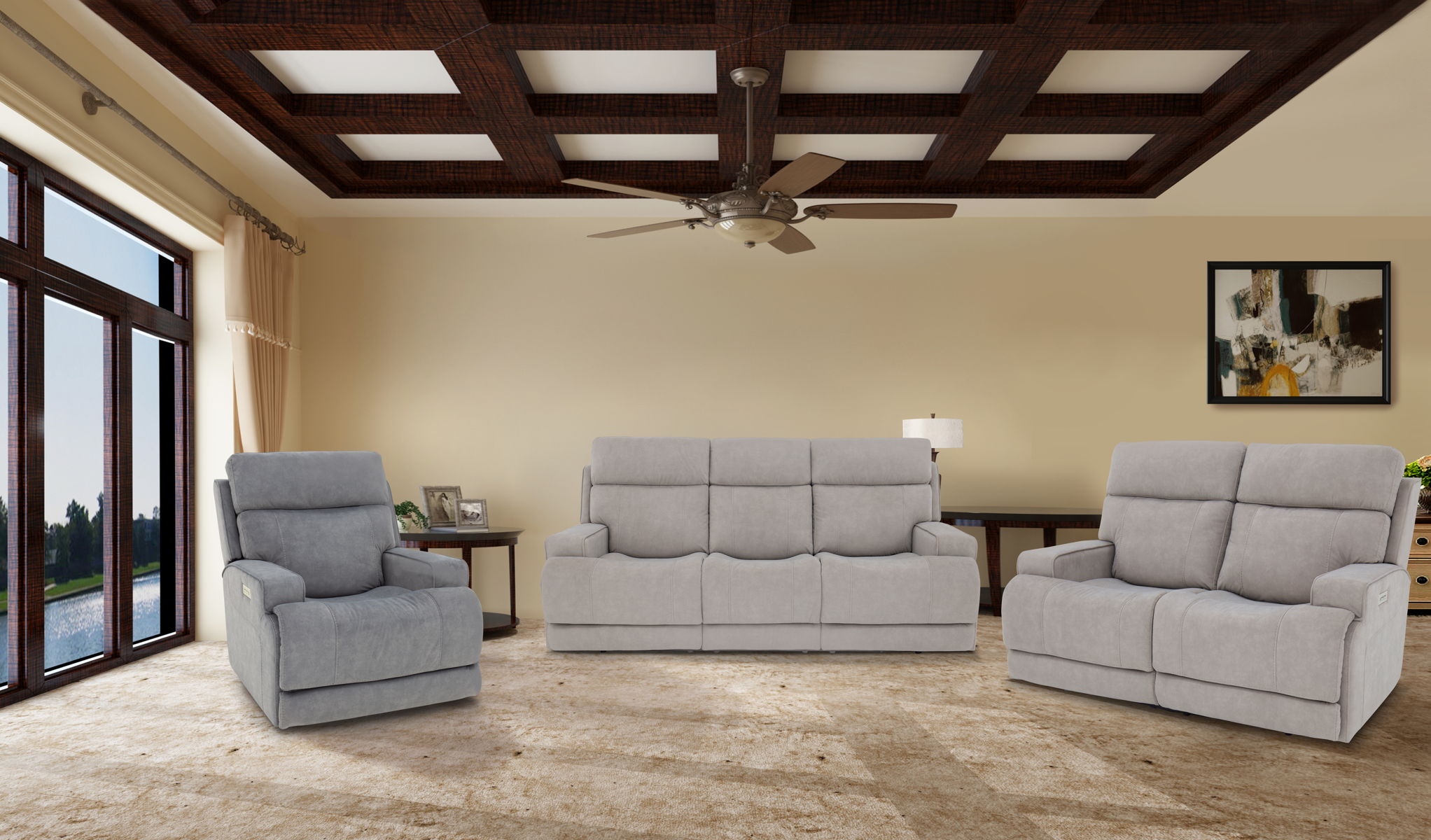 Ashbee - Power Recliner With Power Recline, Power Headrest, Zero Gravity And Footrest Extension - Image 17