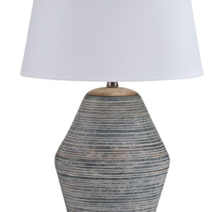 Lawrock - Terracotta Table Lamp - Antique Blue