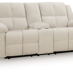 Orlen - Double Reclining Loveseat With Console - Winter