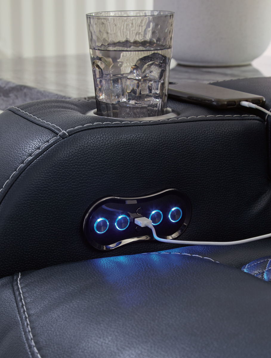 Fyne-dyme - Power Recliner/Adj Headrest - Image 16