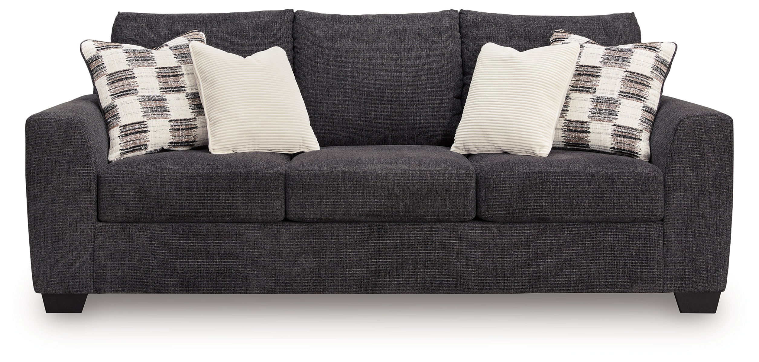 Loreo - Sofa - Ebony - Image 2