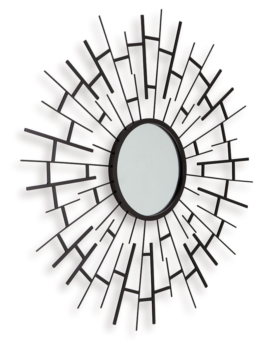 Garrenworth - Accent Mirror - Black - Image 5