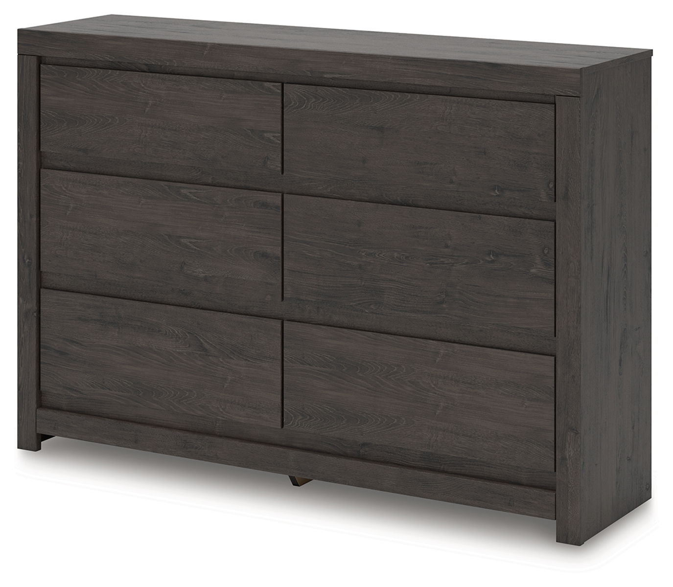 Fraluna - Six Drawer Dresser - Charcoal - Image 3