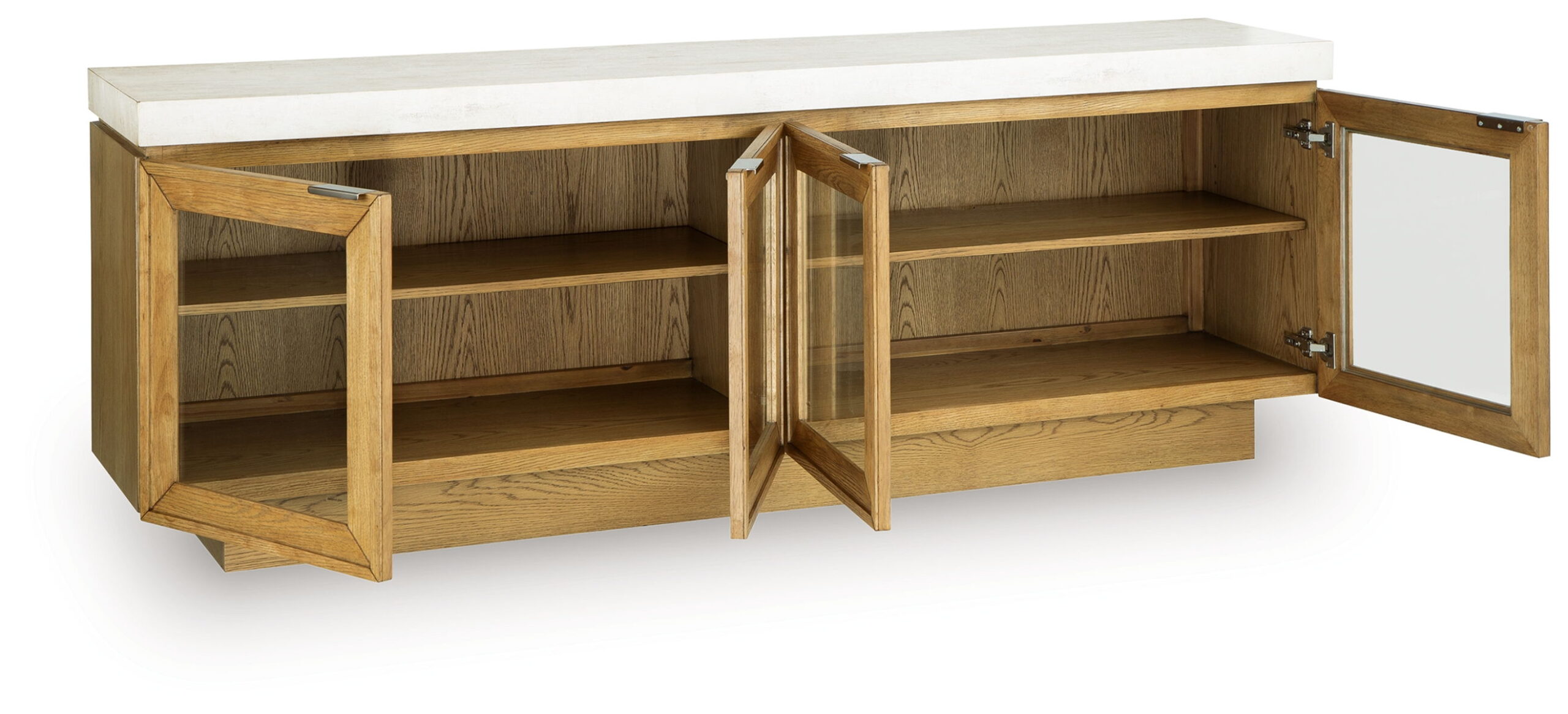 Adanworth - Accent Cabinet - Light Brown / Gray - Image 7