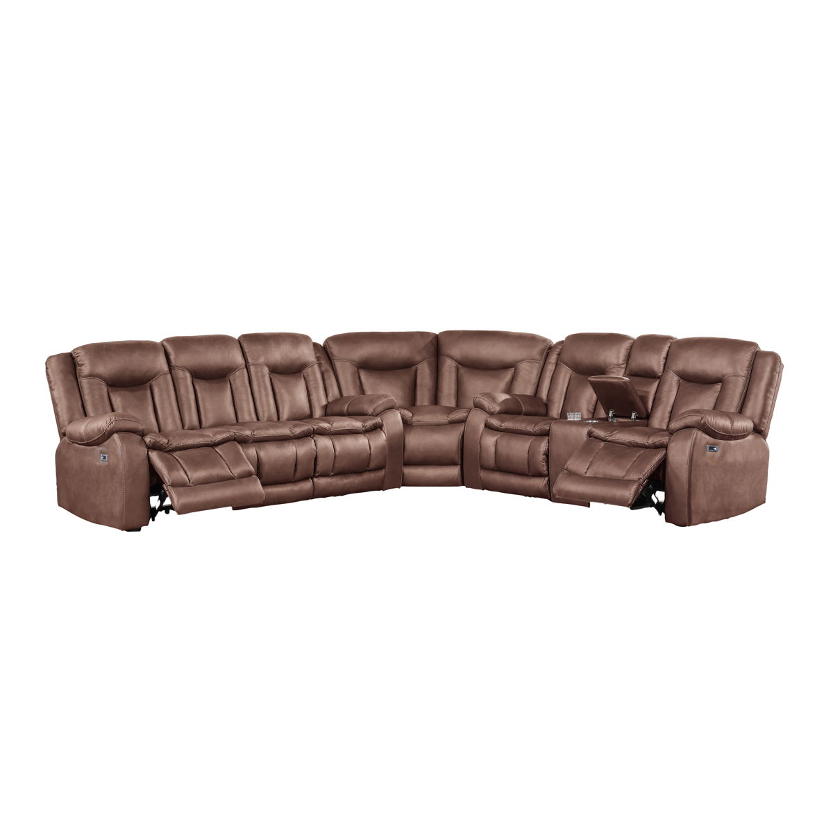 Morello - 3 Piece Manual Sofa/Loveseat/Wedge - Image 8