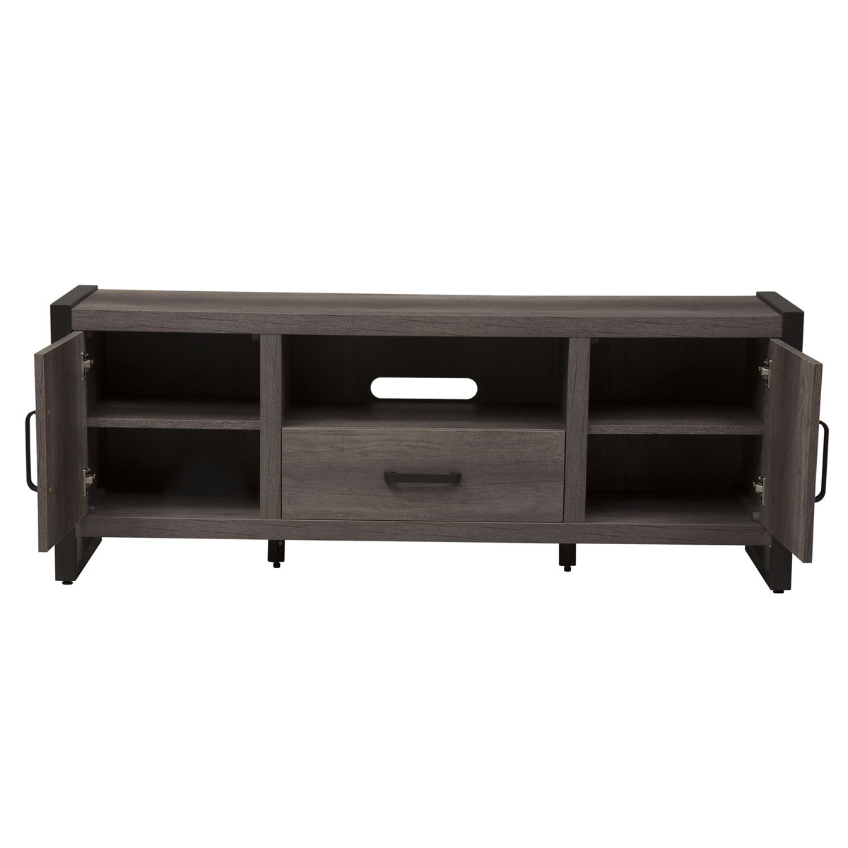 Tanners Creek - Entertainment TV Stand - Dark Gray - Image 6