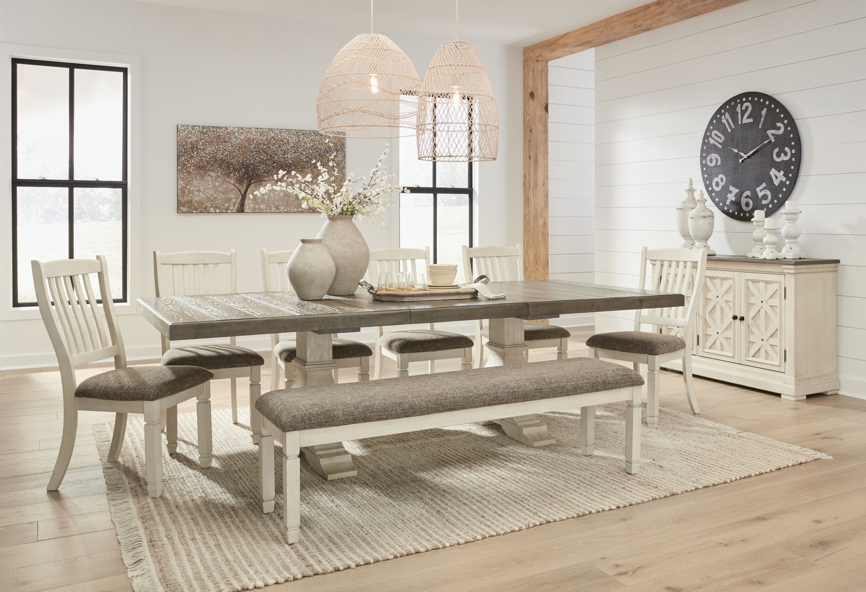 Bolanburg - Extension Dining Table - Brown / Beige - Image 5