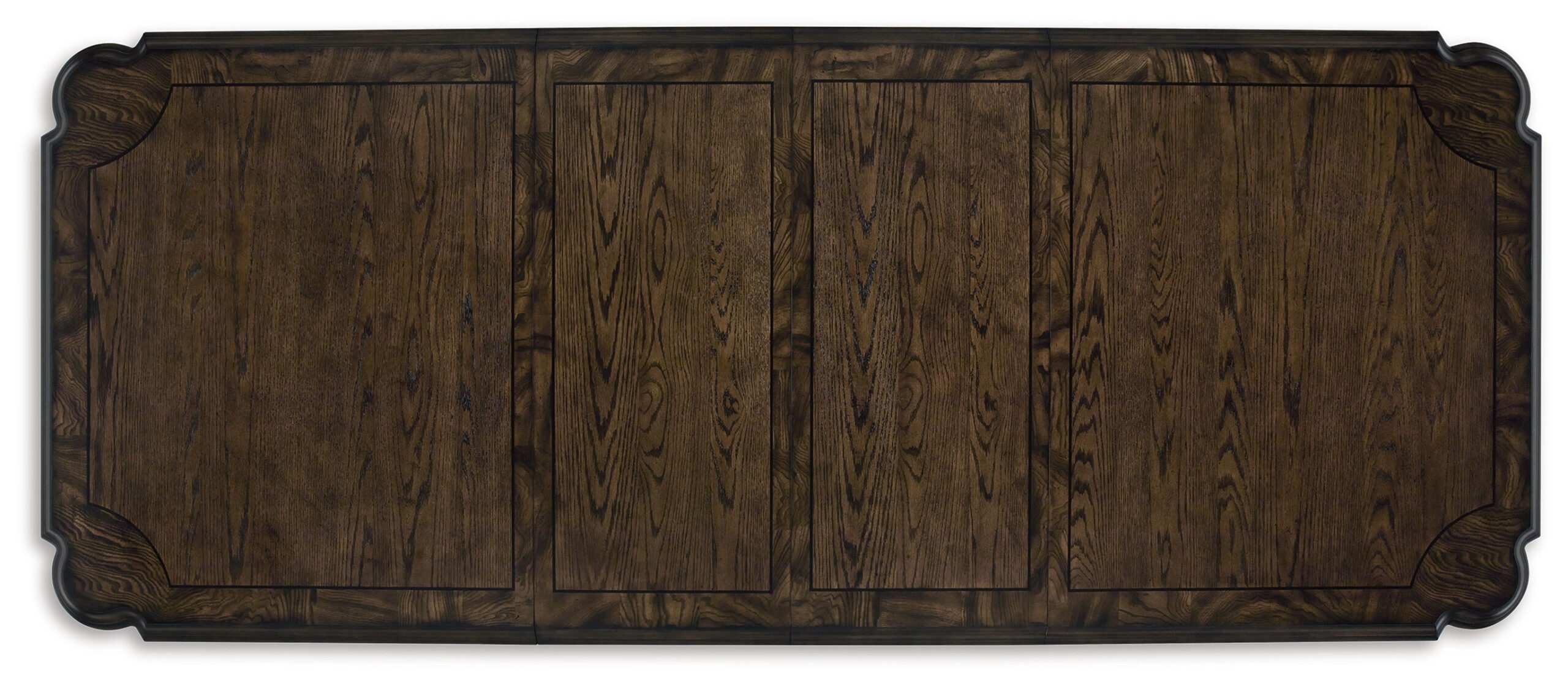 Maylee - 11 Pc. - Dining Extension Table, 4 Side Chairs, 2 Arm Chairs, Storage Bench, Buffet And Hutch - Dark Brown - Image 14