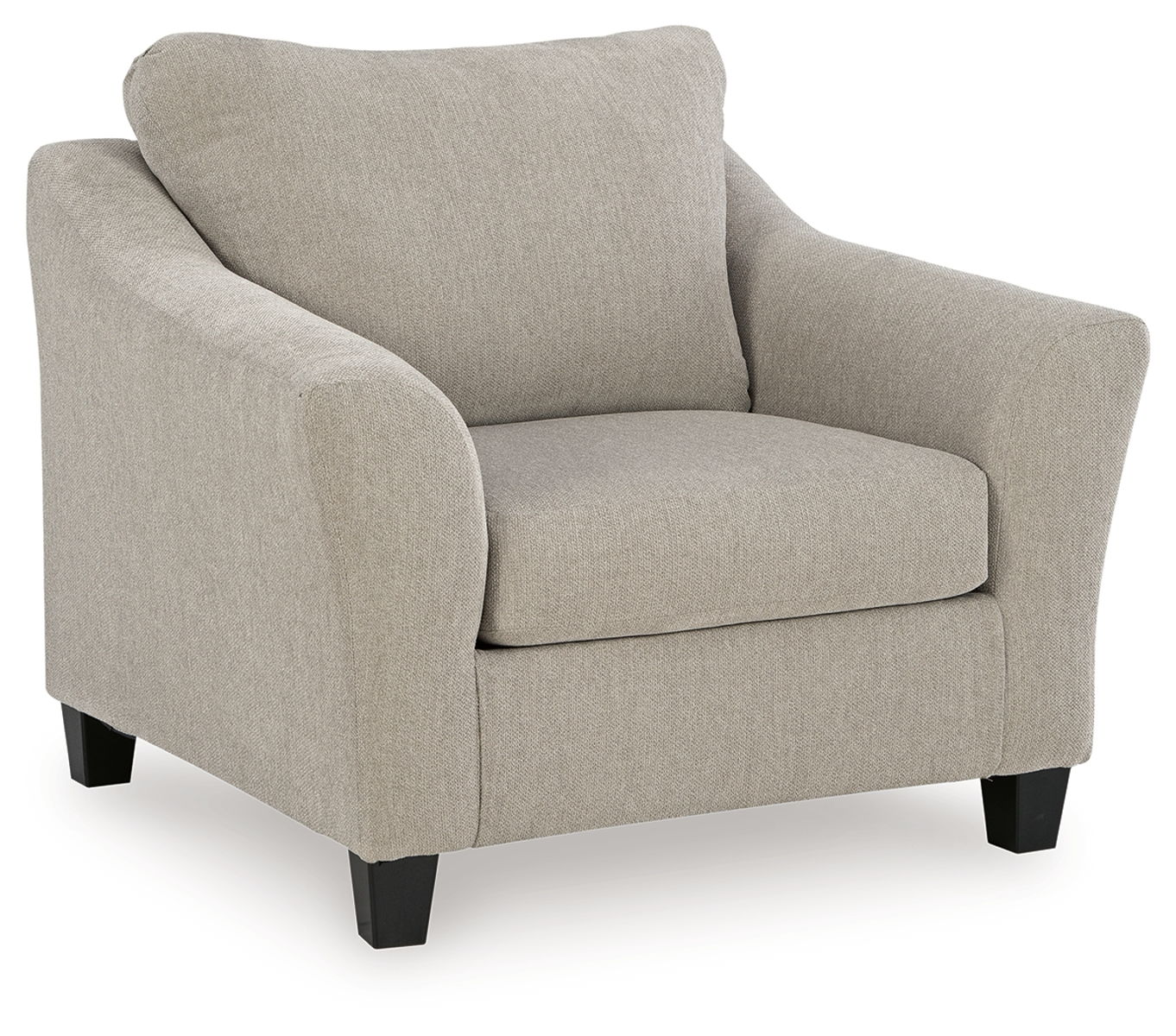 Willarae - 2 Pc. - Chair And A Half, Ottoman - Taupe - Image 5