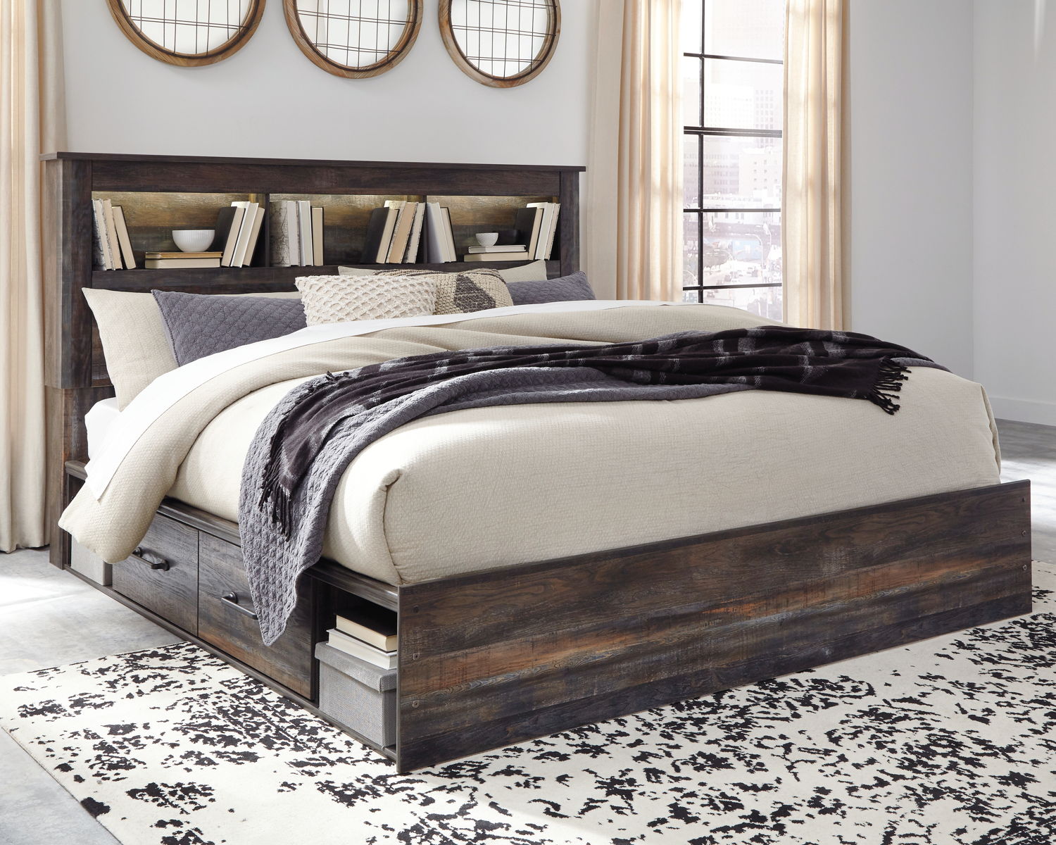 Drystan - Bookcase Bed Set - Image 11