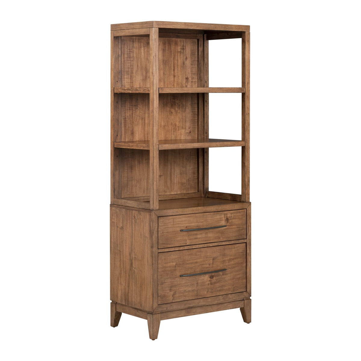 Shaker Lakes - Lateral File Bookcase - Harvest Brown - Image 3