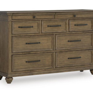 Karallin - Dresser - Medium Brown