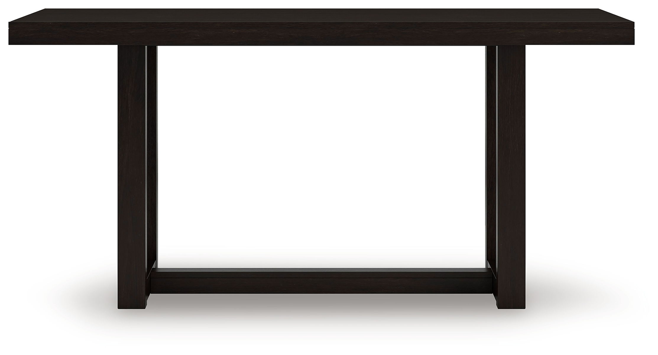 Neymorton - 5 Pc. - Rectangular Dining Room Counter Table, 4 Barstools - Dark Grayish Brown - Image 2