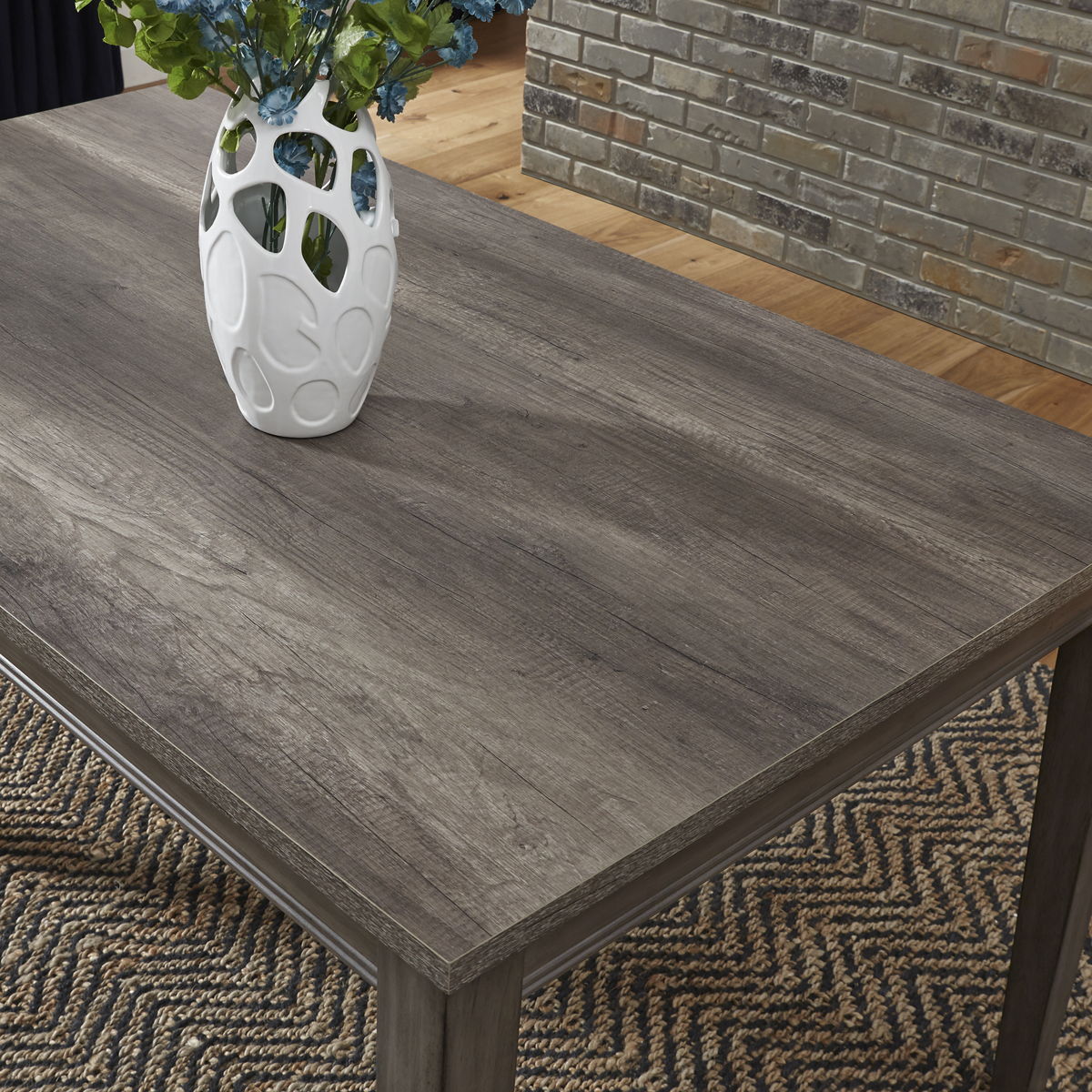 Tanners Creek - Drop Leaf Table - Graystone - Image 2