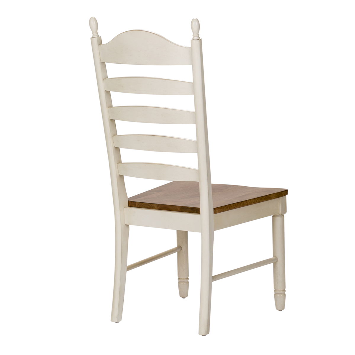 Springfield - Ladder Back Side Chair - Honey & Cream - Image 8