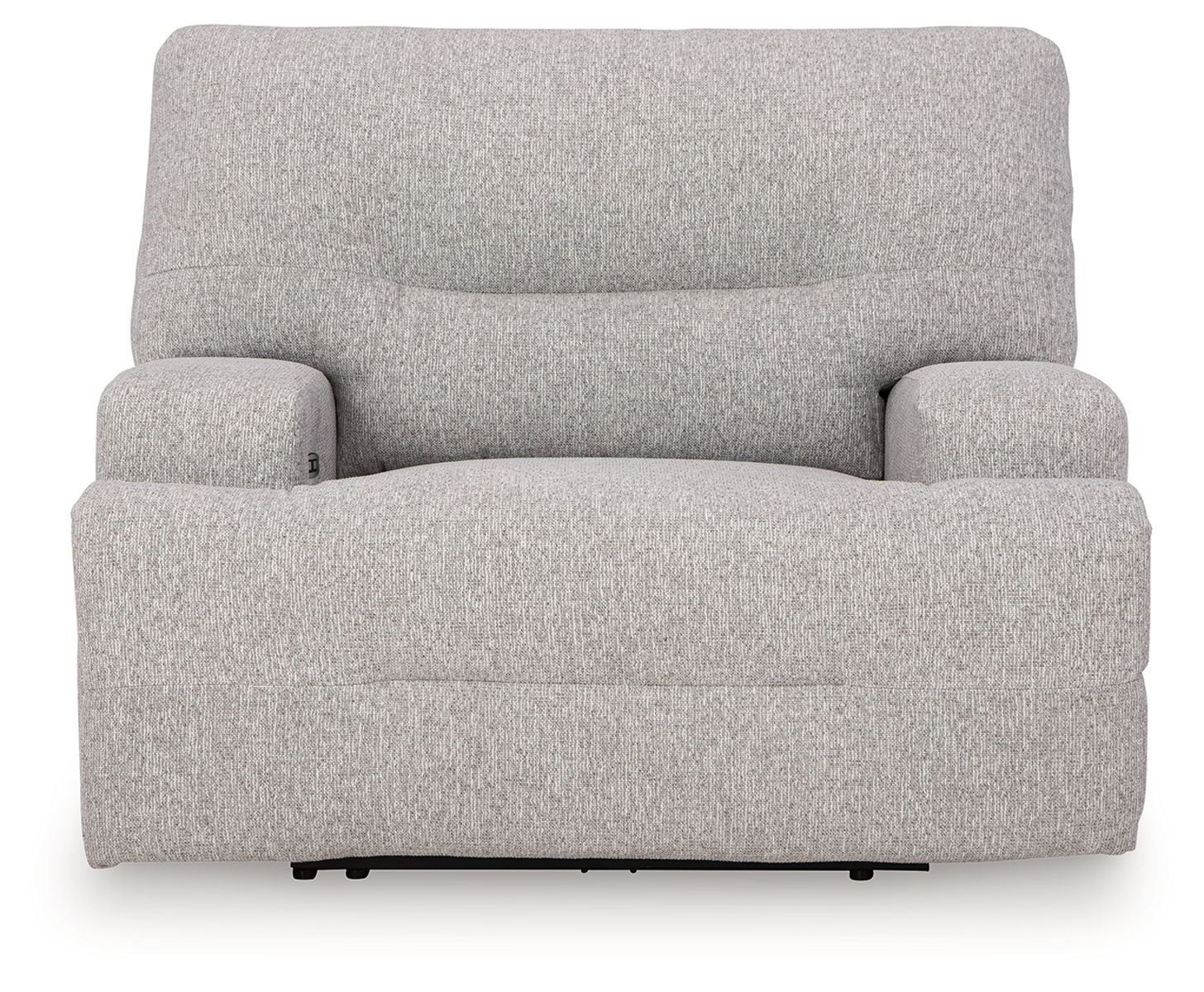 Acklen Place - 4 Pc. - 3-Piece Power Reclining Sectional Sofa With Raf Chaise, Wide Seat Power Recliner - Pewter - Image 4