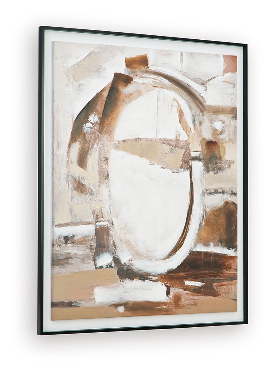 Bradlow - Wall Art - Brown / White / Black - Image 3