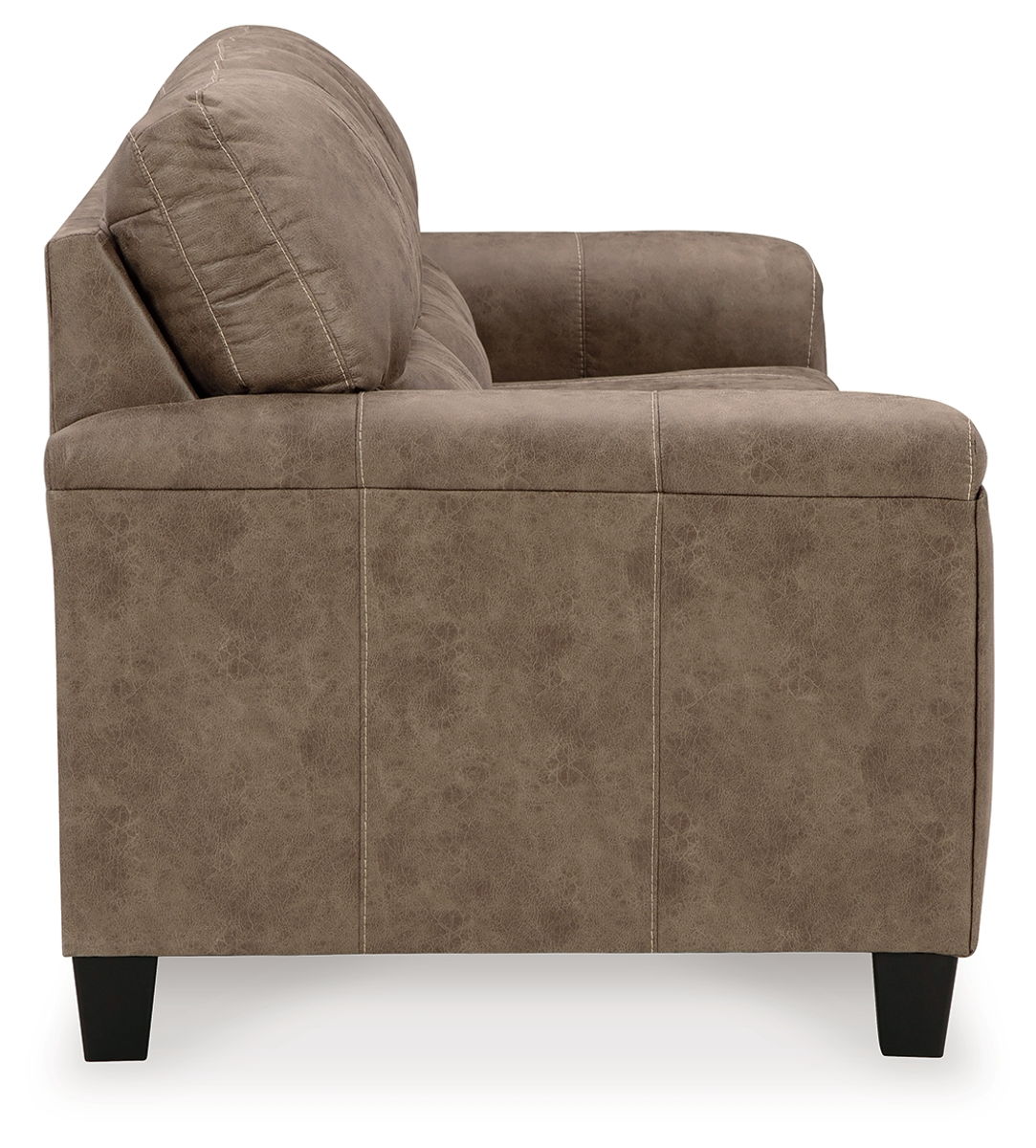 Navi - 3 Pc. - Sofa, Loveseat, Rocker Recliner - Fossil - Image 11
