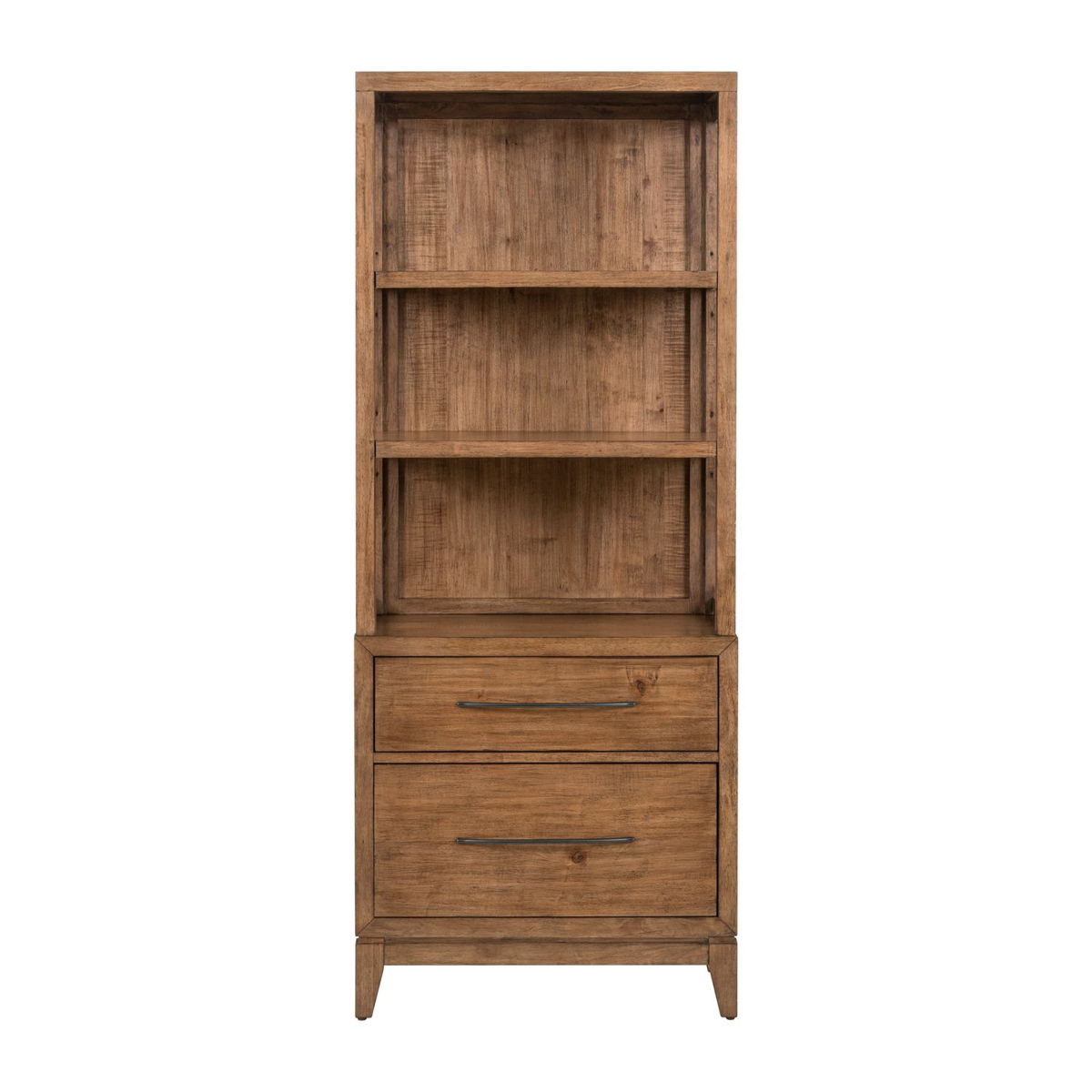 Shaker Lakes - Lateral File Bookcase - Harvest Brown - Image 2