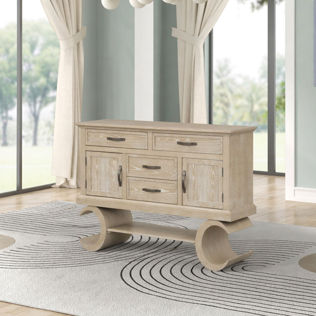 Gwendolyn - Server - Cerused Taupe - Image 7