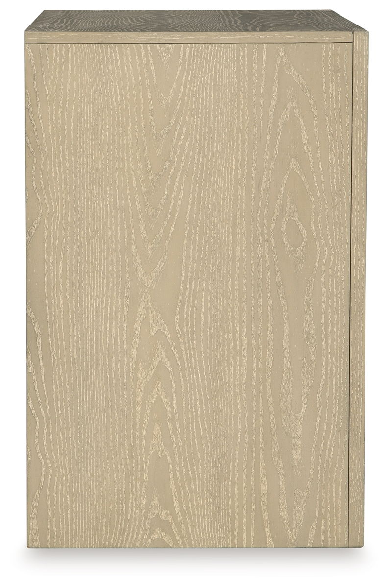 Calmoro - Three Drawer Night Stand - Gray - Image 3