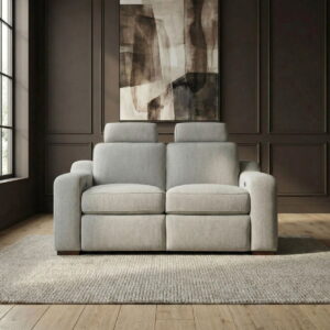 Archer - Loveseat With Power Footrest & ZW - Hampstead Dove