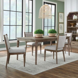 Hickory Grove - Rectangular Table Set With Upholstered Chairs