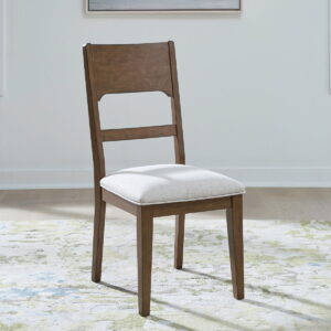 Harmony - Panel Back Side Chair (RTA) - Brownstone