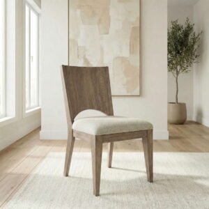 South Bend - Panel Back Side Chair (RTA) - Burnished Clay