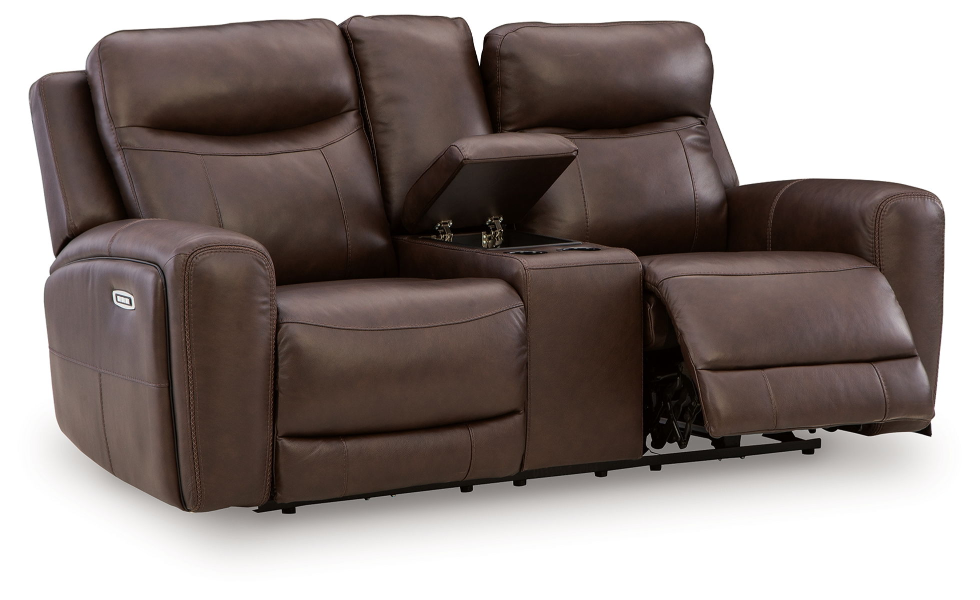 Gravier - Power Reclining Loveseat With Console / Adjustable Headrest - Cordova - Image 10