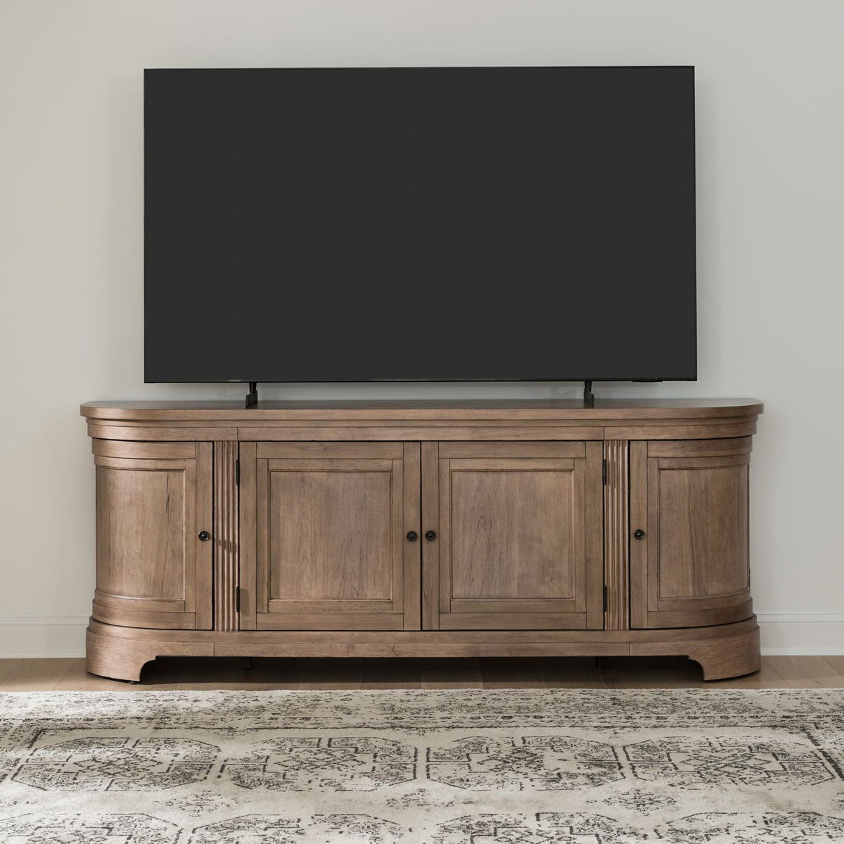 Haven Hills - 82'' TV Console - Camel Beige