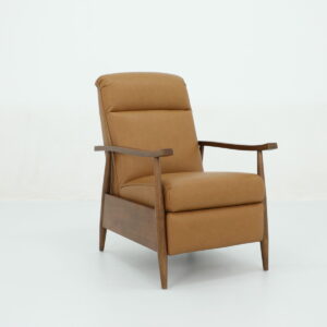 Hampton (B) - Recliner Push Thru The Arms - Santa Fe-Brandy