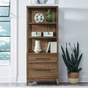 Shaker Lakes - Lateral File Bookcase - Harvest Brown