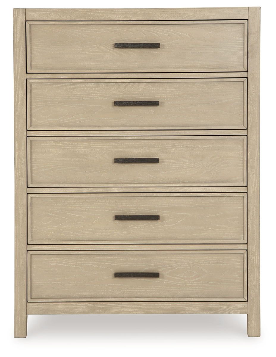 Calmoro - Five Drawer Chest - Gray - Image 4