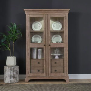 Haven Hills - Display Cabinet - Camel Beige